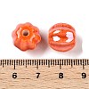 Handmade Pearlized Porcelain Beads PORC-G010-01H-3