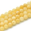 Natural Quartz Beads Strands G-N355-8mm-06-1