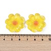 Flower Series Resin Cabochons CRES-Q008-01F-3