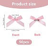 Bowknot Polyester Brooches JEWB-WH0028-68B-2
