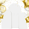 3Pcs 3 Styles Polyester Wedding Arch Cover Cloth FEPA-CN0001-01A-7