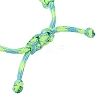 7 Inner Cores Polyester & Spandex Cord Braided Bracelets for Men Women BJEW-JB12571-03-4