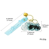 Motorbike Quicksand Acrylic Keychain KEYC-YW00057-01-3
