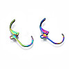 304 Stainless Steel Leverback Earring Findings STAS-N092-105-NR-3