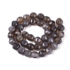 Natural Grey Agate Beads Strands G-Q608-08A-06-3