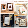 Triangle Paper Picture Frame Corner Protectors LS-FIND-WH0126-961C-5