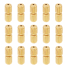 Brass Screw Clasps KK-FH0001-07G-1