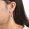 Dangle Earrings X-EJEW-JE04301-3