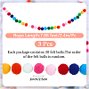 Cotton Christmas Pompom Ball String Ornaments AJEW-WH20020-101F-2