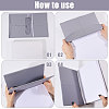 Polyester Book Cover OFST-WH0004-144J-4