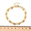 304 Stainless Steel Oval & Infinity Link Chain Bracelets for Women BJEW-K226-14A-G-5