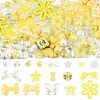 100Pcs 18 Styles Transparent & Opaque Acrylic Beads MACR-FS0002-40-1