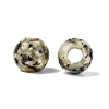 Natural African Turquoise(Jasper) European Beads G-Q607-02Q-2