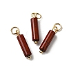 Natural Red Jasper Pendants STAS-C120-01G-10-1