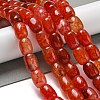 Natural Dragon Veins Agate Beads Strands G-A223-D11-01D-1