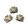 Tibetan Style Rack Plating Brass Bead KK-Q805-24AB-1