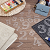 1Bag Acrylic Numbers Sheet OFST-BC0001-11-4