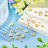 30Pcs 3 Styles Brass Spacer Beads KK-TADJ0001-09B-4