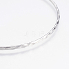 Tarnish Resistant 304L Stainless Steel Buddhist Bangles LS-BJEW-G568-15P-3