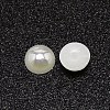 Pearlized ABS Cabochons KY-WH0030-43D-01-1