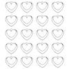 20Pcs Heart Iron Connector Charms FIND-TA0010-01-2