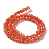 Baking Painted Imitation Jade Glass Bead Strands DGLA-A034-J6MM-A12-5