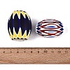 Handmade Millefiori Glass Barrel Beads LA-N002-31-3