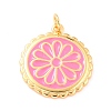 Real 18K Gold Plated Brass Pendants KK-L206-013G-05-2