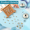 1400Pcs 3 Styles CCB Plastic Beads CCB-PA0001-12-4