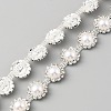 Crystal Rhinestone Cup Chains with Plastic Pearl Beaded DIY-WH0028-32-1