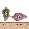 Natural Indian Agate Carved Pendants G-K372-06G-05-3