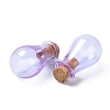 Glass Cork Bottles Ornament LS-AJEW-O032-02H-2