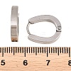 201 Stainless Steel Hoop Earrings EJEW-T056-03P-01-5