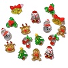 Christmas Theme Transparent Resin Cabochones PW-WG91FD0-01-3