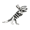 304 Stainless Steel Pendants STAS-D207-04AS-2