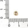Flat Round Brass Micro Pave Cubic Zirconia Cabochons KK-P345-13G-A01-3
