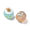 Halloween Frosted Transparent Resin Beads RESI-A048-01B-3