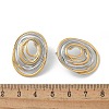 304 Stainless Steel Stud Earrings for Women STAS-Z117-01GP-5