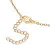 3Pcs 3 Styles 304 Stainless Steel Cuboid Link Chain Macrame Pouch Empty Stone Holder Necklace Making NJEW-JN05199-6