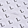 L Sizes Clothing Size Round Sticker Labels AJEW-WH0014-76E-3