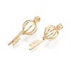 Brass Bead Cage Pendants LS-KK-P115-07G-01-2