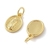 Brass Charms KK-C092-17B-G-2