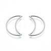 Non-Tarnish 201 Stainless Steel Linking Rings STAS-N090-T20-1-1