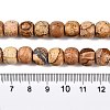 Natural Picture Jasper Beads Strands G-T138-140-5