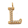 Ion Plating(IP) 304 Stainless Steel Micro Pave Cubic Zirconia Pendants STAS-Z107-03G-26-1