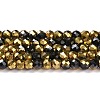 Electroplate Glass Beads Strands LS-GLAA-H021-01B-HP04-2