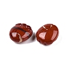 Natural Red Jasper Footprint Figurines DJEW-N003-02F-2