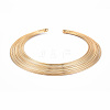 Electrophoresis Carbon Steel Multi-layer Wire Jewelry Set SJEW-S044-03-8