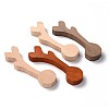 4 Colors Unfinished Wood Blank Spoon DIY-E026-04-3