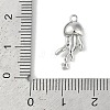Brass Micro Pave Cubic Zirconia Pendants X-KK-I719-36P-3